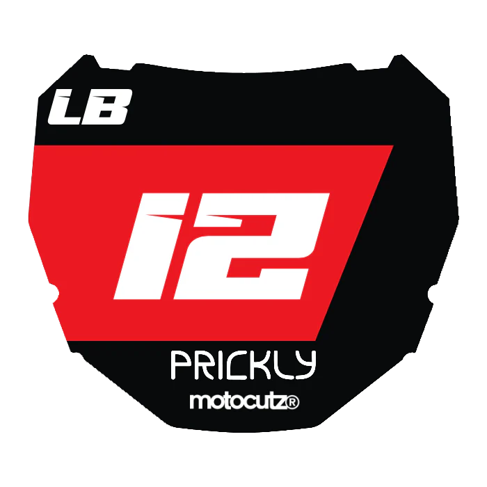 CUSTOM ODI NUMBER PLATE DECAL