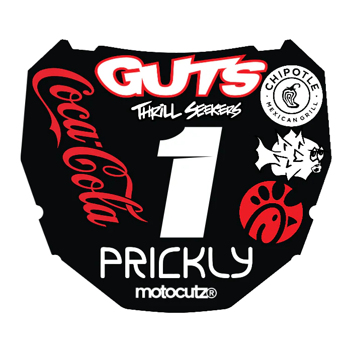 CUSTOM ODI NUMBER PLATE DECAL