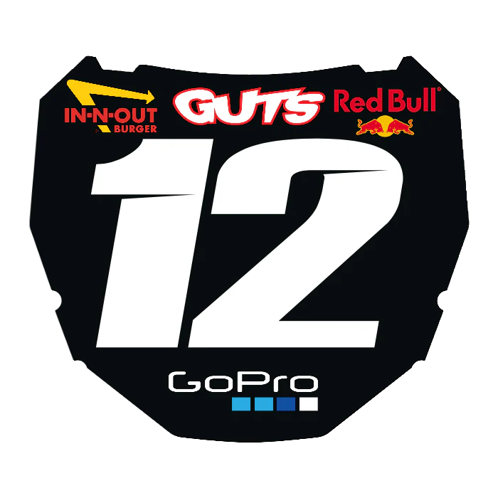 CUSTOM ODI NUMBER PLATE DECAL