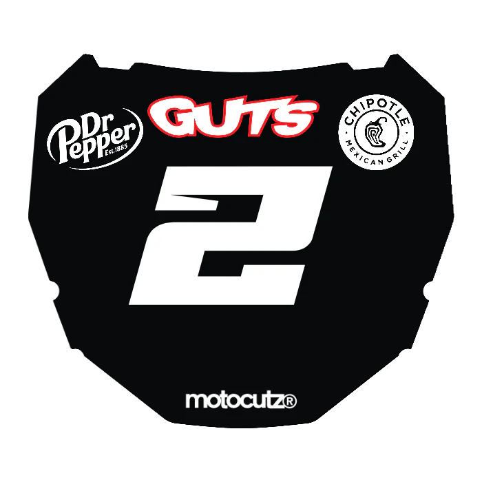 CUSTOM ODI NUMBER PLATE DECAL