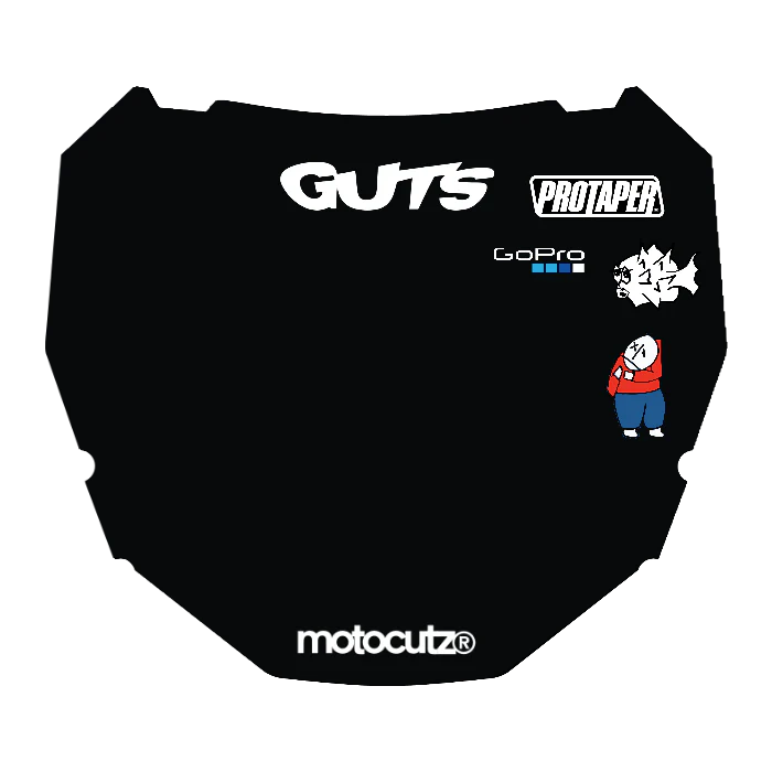 CUSTOM ODI NUMBER PLATE DECAL