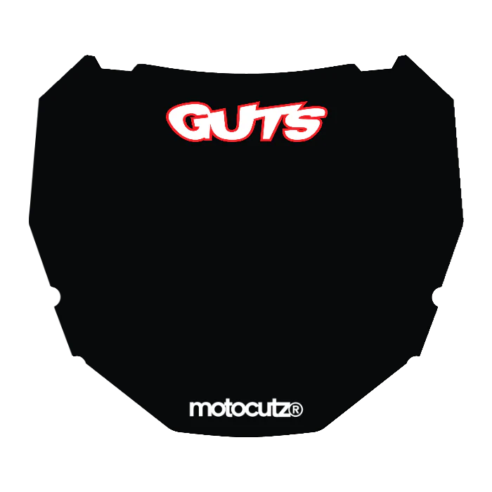 CUSTOM ODI NUMBER PLATE DECAL