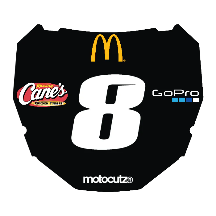 CUSTOM ODI NUMBER PLATE DECAL
