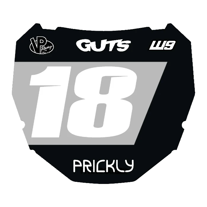 CUSTOM ODI NUMBER PLATE DECAL