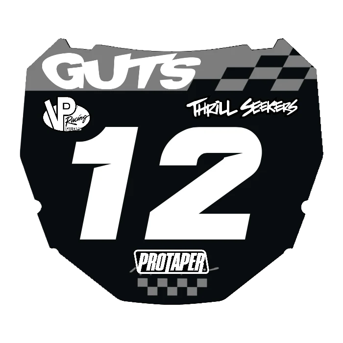 CUSTOM ODI NUMBER PLATE DECAL