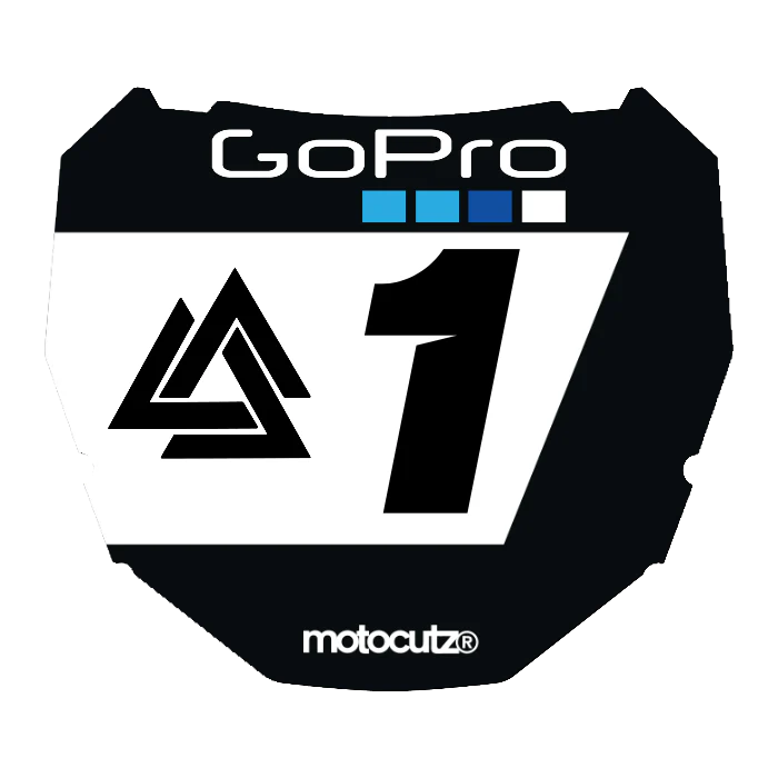 CUSTOM ODI NUMBER PLATE DECAL