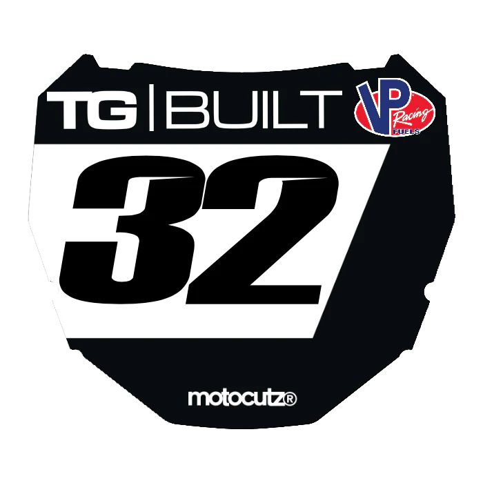 CUSTOM ODI NUMBER PLATE DECAL