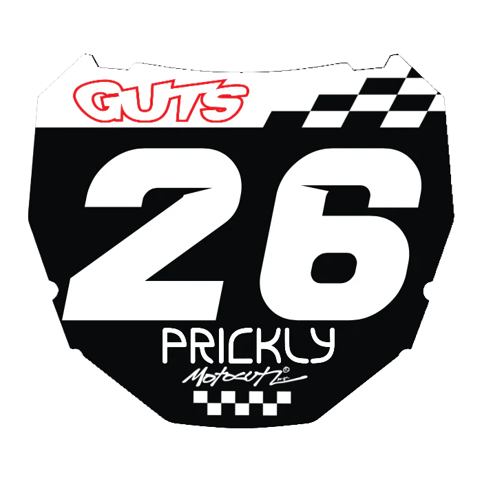 CUSTOM ODI NUMBER PLATE DECAL