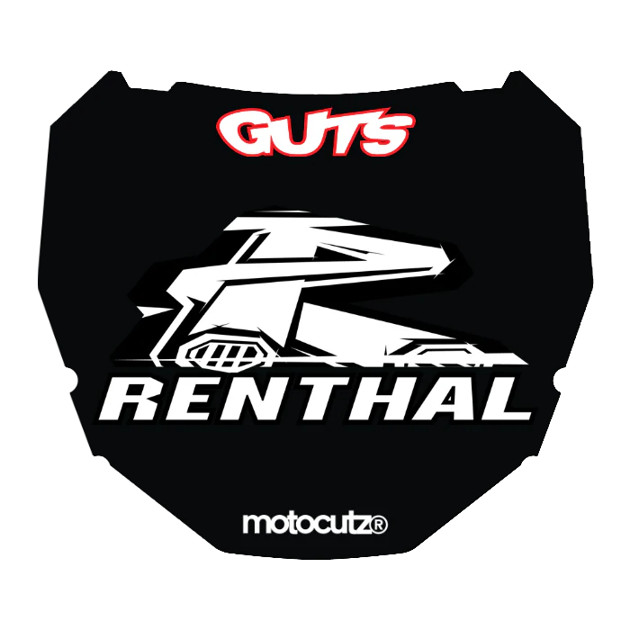 CUSTOM ODI NUMBER PLATE DECAL