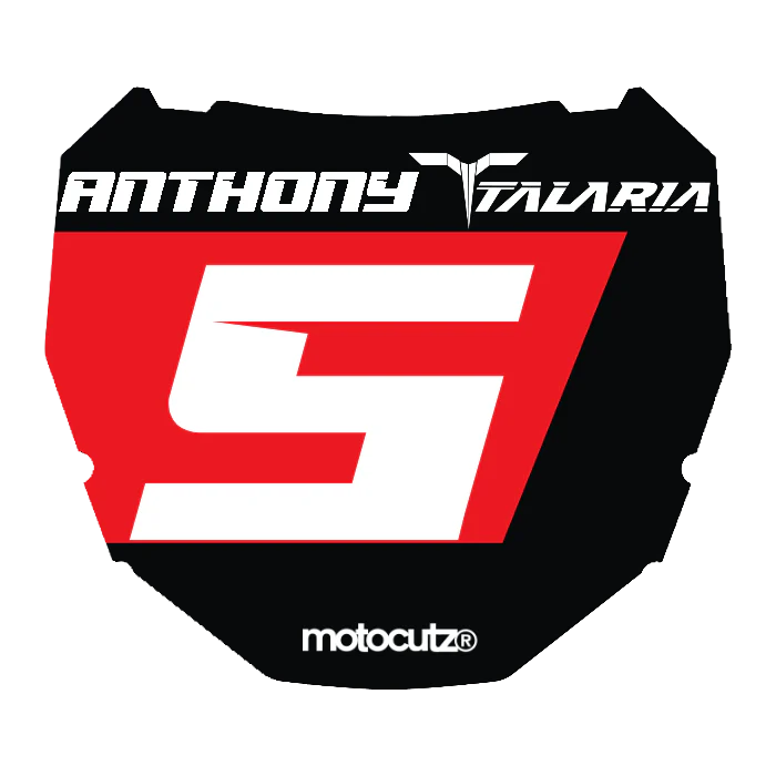 CUSTOM ODI NUMBER PLATE DECAL