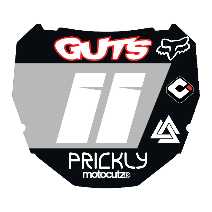 CUSTOM ODI NUMBER PLATE DECAL