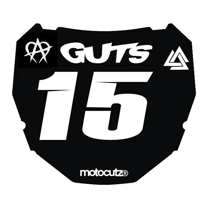 CUSTOM ODI NUMBER PLATE DECAL