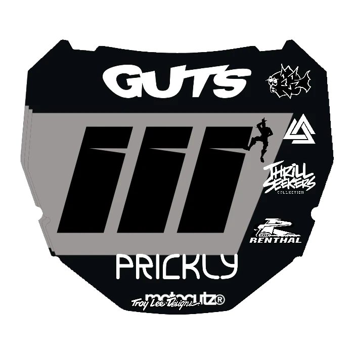 CUSTOM ODI NUMBER PLATE DECAL