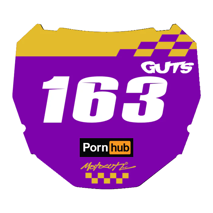 CUSTOM ODI NUMBER PLATE DECAL