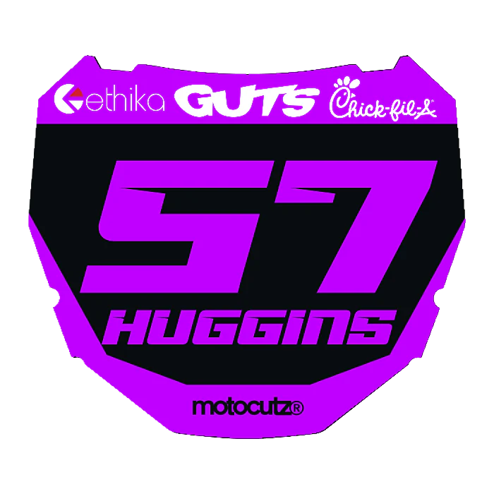 CUSTOM ODI NUMBER PLATE DECAL