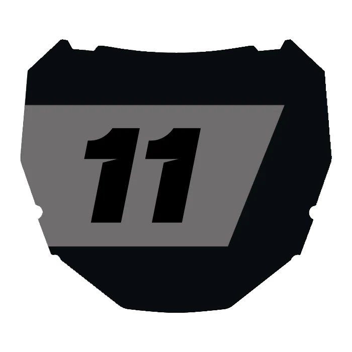 CUSTOM ODI NUMBER PLATE DECAL