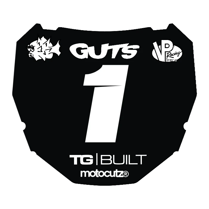 CUSTOM ODI NUMBER PLATE DECAL