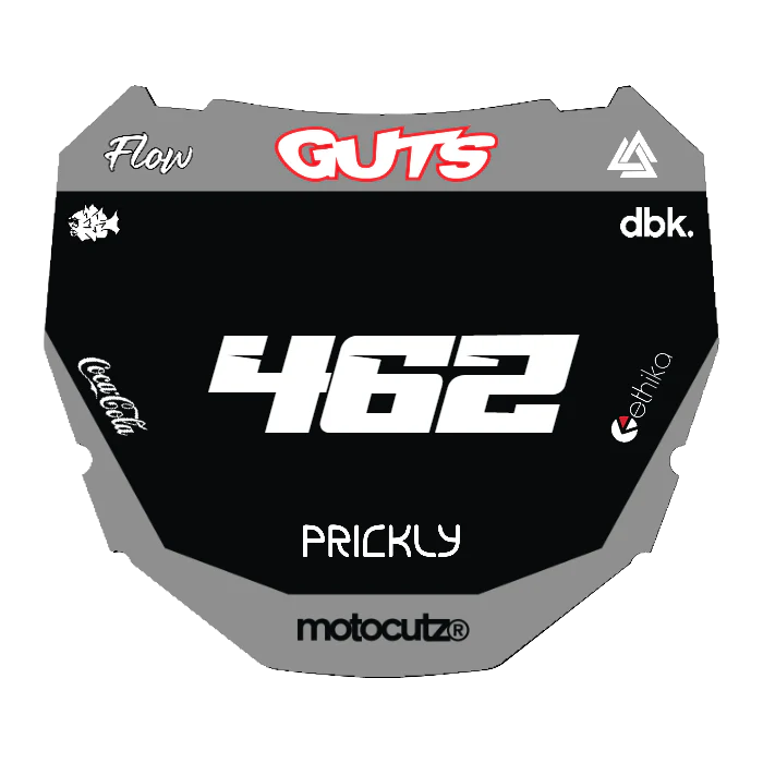 CUSTOM ODI NUMBER PLATE DECAL