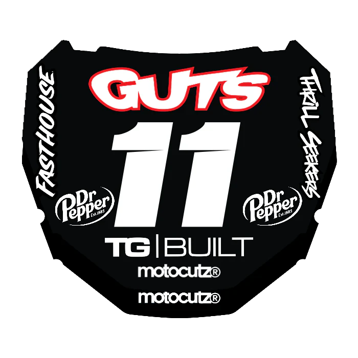 CUSTOM ODI NUMBER PLATE DECAL