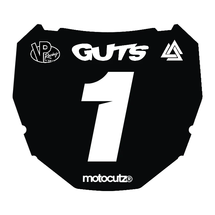 CUSTOM ODI NUMBER PLATE DECAL