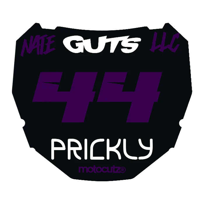 CUSTOM ODI NUMBER PLATE DECAL