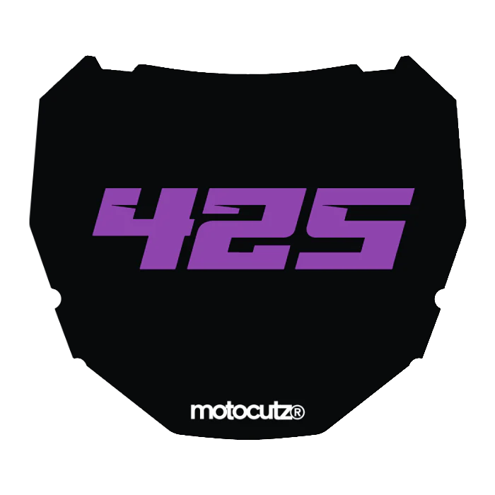 CUSTOM ODI NUMBER PLATE DECAL