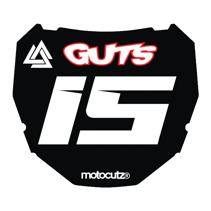 CUSTOM ODI NUMBER PLATE DECAL
