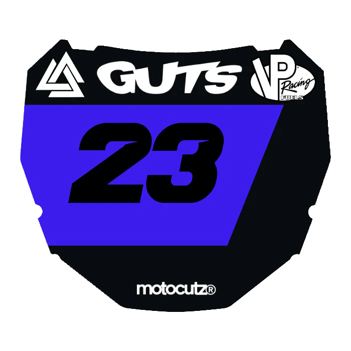 CUSTOM ODI NUMBER PLATE DECAL