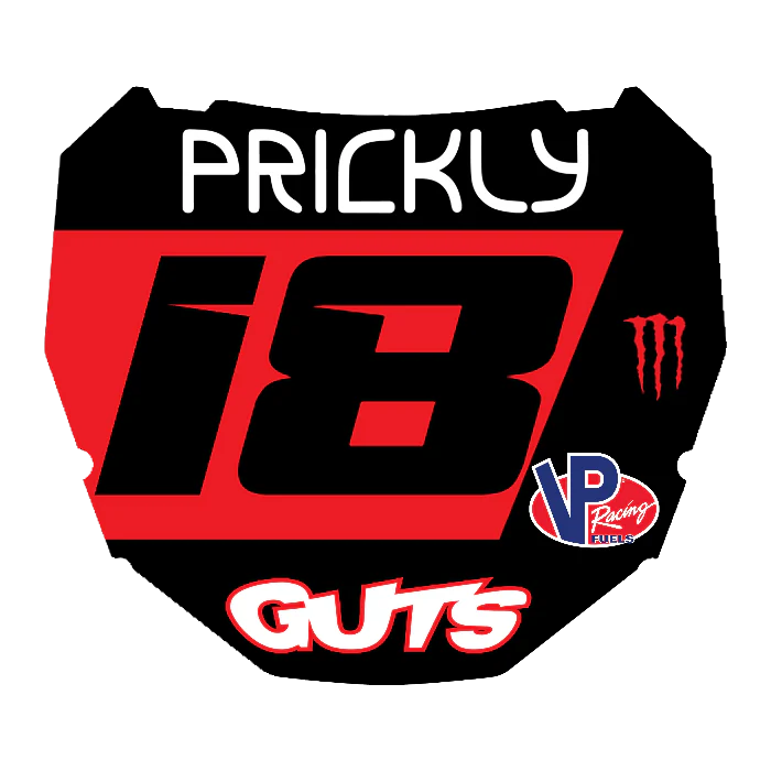 CUSTOM ODI NUMBER PLATE DECAL