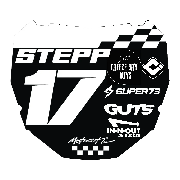 CUSTOM ODI NUMBER PLATE DECAL