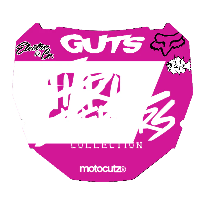 CUSTOM ODI NUMBER PLATE DECAL
