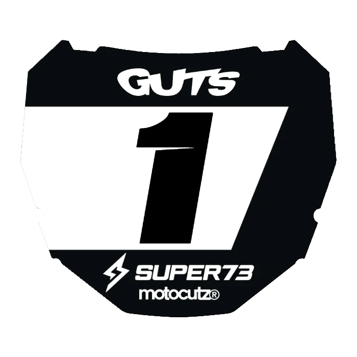 CUSTOM ODI NUMBER PLATE DECAL