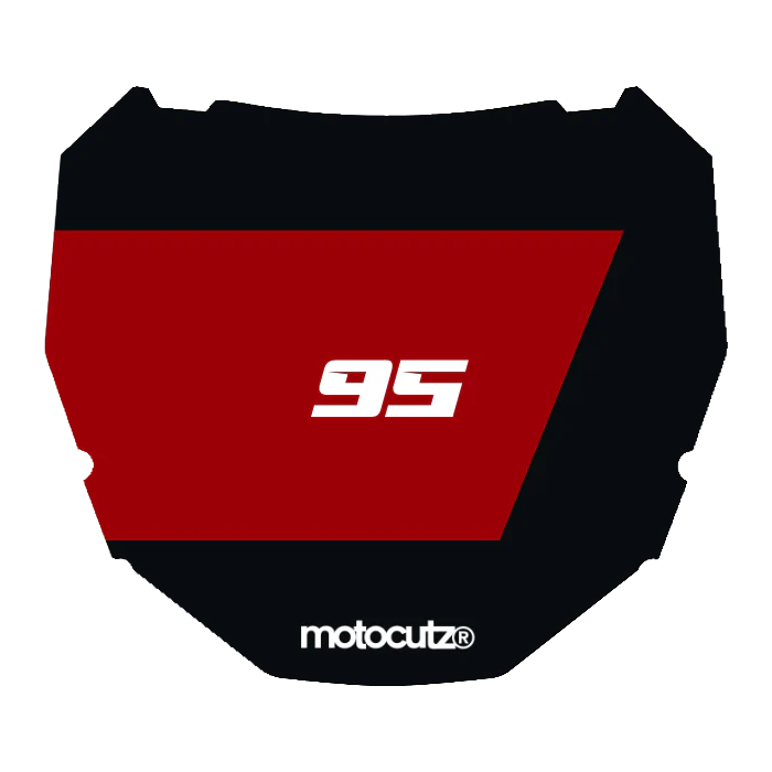 CUSTOM ODI NUMBER PLATE DECAL