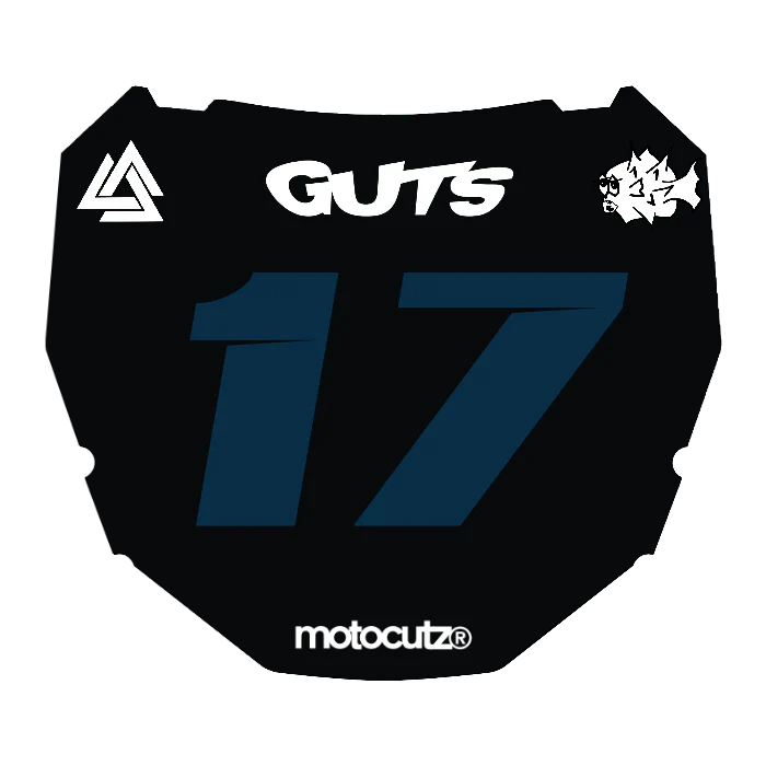 CUSTOM ODI NUMBER PLATE DECAL