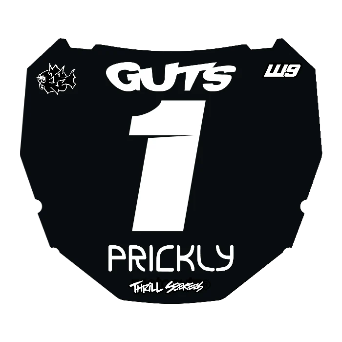 CUSTOM ODI NUMBER PLATE DECAL