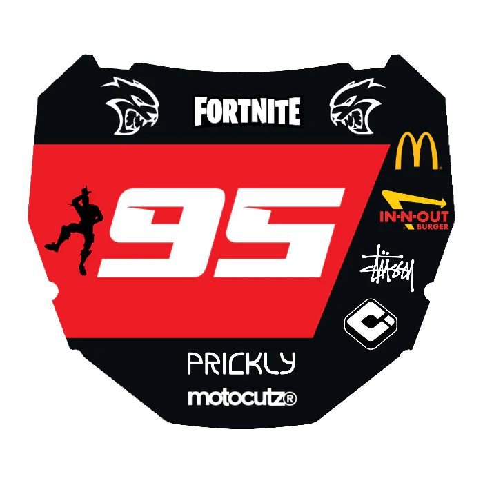 CUSTOM ODI NUMBER PLATE DECAL
