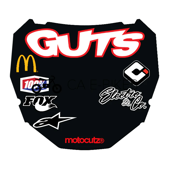 CUSTOM ODI NUMBER PLATE DECAL