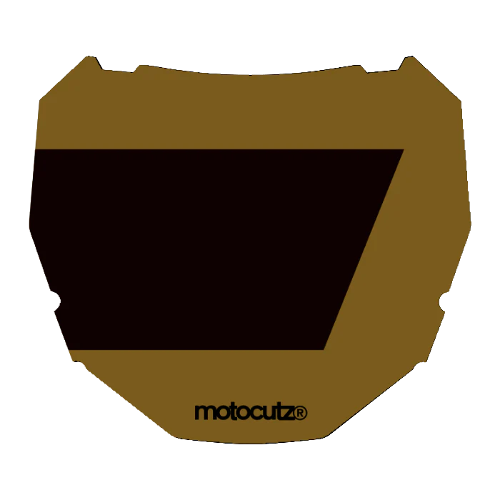 CUSTOM ODI NUMBER PLATE DECAL