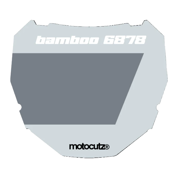 CUSTOM ODI NUMBER PLATE DECAL