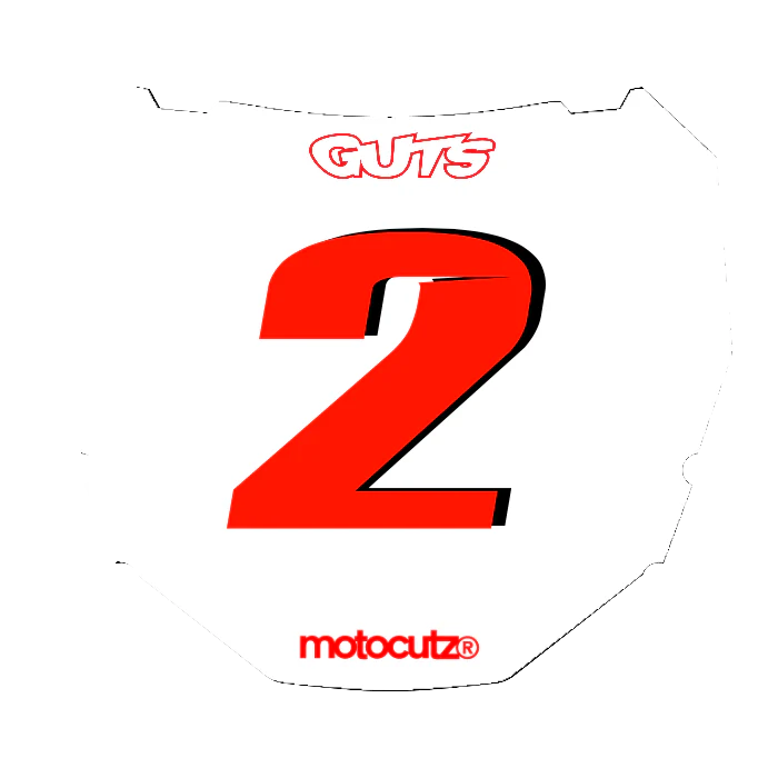 CUSTOM ODI NUMBER PLATE DECAL