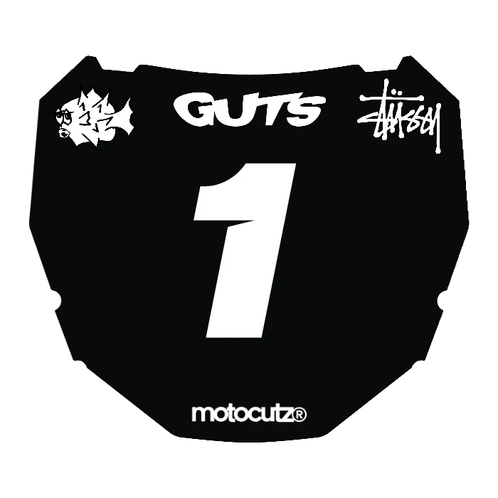 CUSTOM ODI NUMBER PLATE DECAL