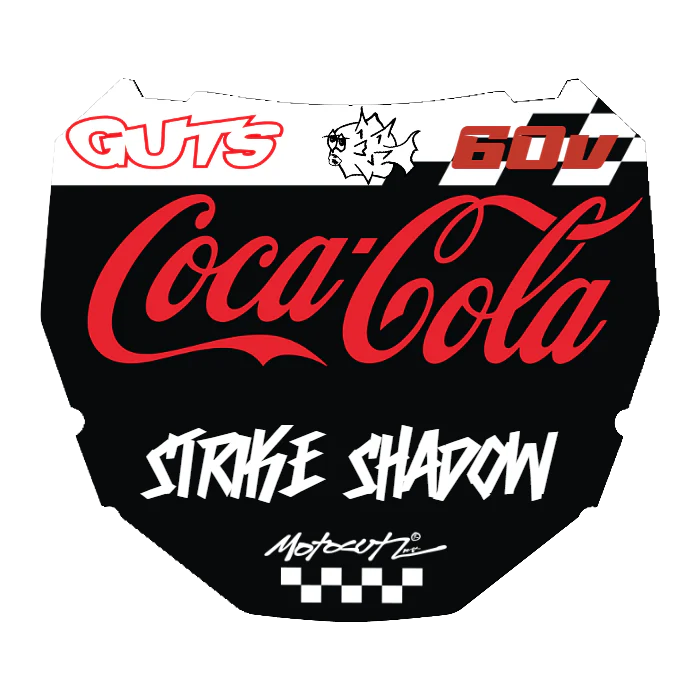 CUSTOM ODI NUMBER PLATE DECAL