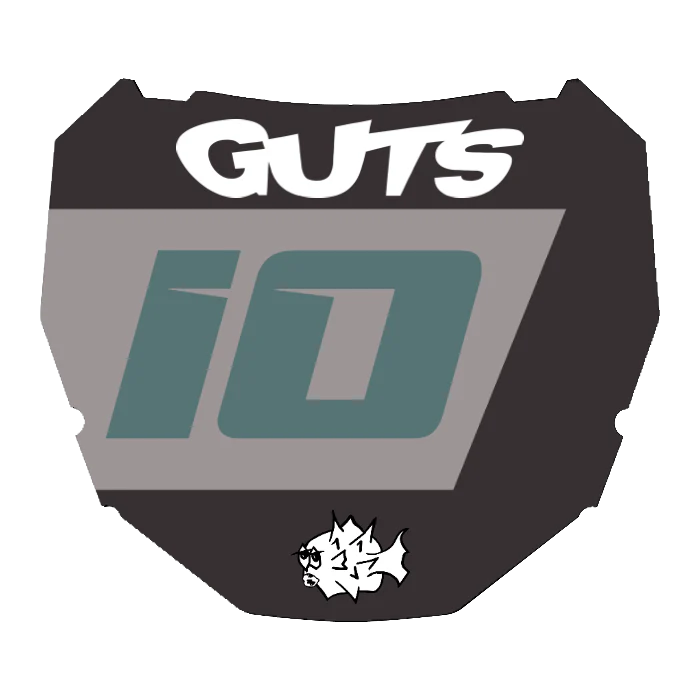 CUSTOM ODI NUMBER PLATE DECAL