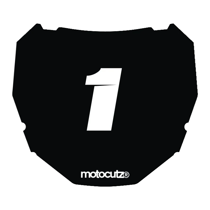 CUSTOM ODI NUMBER PLATE DECAL
