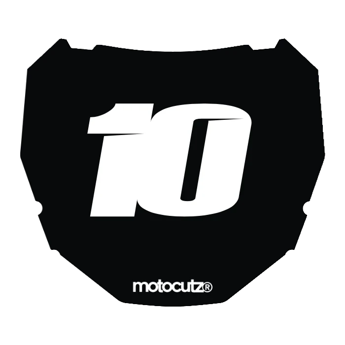 CUSTOM ODI NUMBER PLATE DECAL