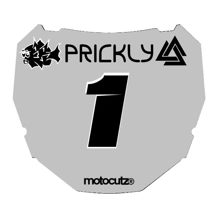 CUSTOM ODI NUMBER PLATE DECAL