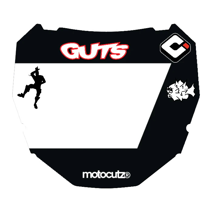 CUSTOM ODI NUMBER PLATE DECAL