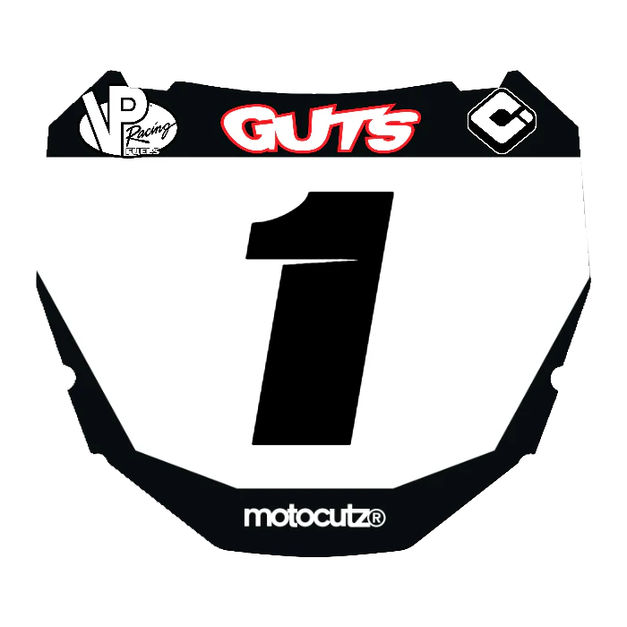 CUSTOM ODI NUMBER PLATE DECAL