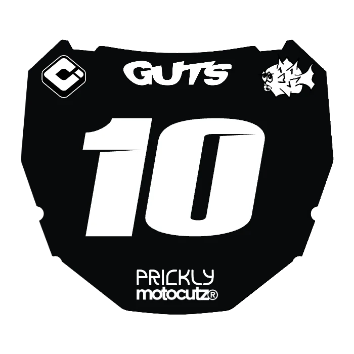 CUSTOM ODI NUMBER PLATE DECAL
