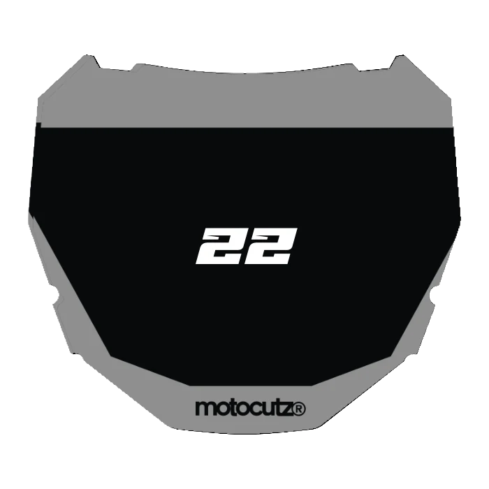 CUSTOM ODI NUMBER PLATE DECAL